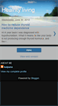 Mobile Screenshot of healthy-living-naturally.blogspot.com