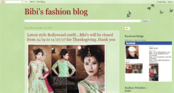 Desktop Screenshot of bibisfashion.blogspot.com