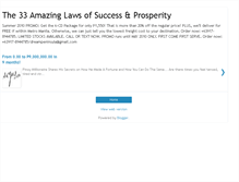 Tablet Screenshot of 33amazinglaws.blogspot.com