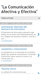 Mobile Screenshot of dialogoefectivoyafectivoenelinfante.blogspot.com