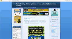 Desktop Screenshot of akforex.blogspot.com