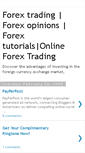 Mobile Screenshot of akforex.blogspot.com