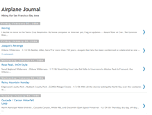Tablet Screenshot of airplanejournal.blogspot.com