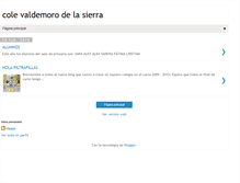 Tablet Screenshot of colevaldemorosierra.blogspot.com