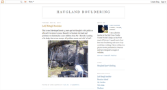 Desktop Screenshot of hauglandbouldering.blogspot.com