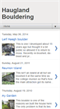 Mobile Screenshot of hauglandbouldering.blogspot.com