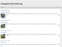 Tablet Screenshot of hauglandbouldering.blogspot.com