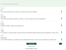 Tablet Screenshot of curadoradefrases.blogspot.com