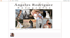 Desktop Screenshot of angelesrodriguezfotografia.blogspot.com