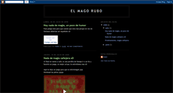 Desktop Screenshot of elmagorubo.blogspot.com