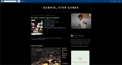 Desktop Screenshot of gabrielstargames.blogspot.com