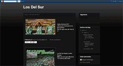 Desktop Screenshot of losdelsurbogota.blogspot.com