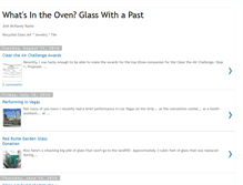 Tablet Screenshot of glasswithapast.blogspot.com