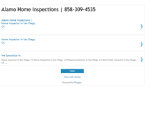 Tablet Screenshot of homeinspectorinsandiego.blogspot.com