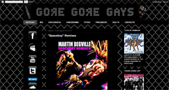 Desktop Screenshot of goregoregays.blogspot.com