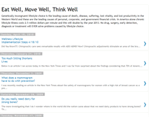 Tablet Screenshot of eatwellmovewellthinkwell.blogspot.com