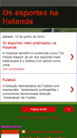 Mobile Screenshot of esportesholanda.blogspot.com
