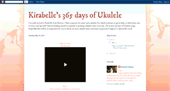 Desktop Screenshot of 365daysofukulele.blogspot.com