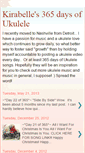 Mobile Screenshot of 365daysofukulele.blogspot.com