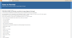 Desktop Screenshot of casanoparchal.blogspot.com