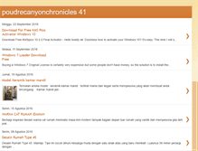 Tablet Screenshot of poudrecanyonchronicles.blogspot.com