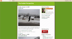Desktop Screenshot of kodiakperspective.blogspot.com