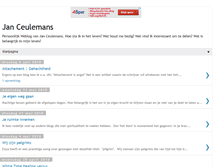 Tablet Screenshot of janceulemans.blogspot.com