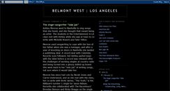 Desktop Screenshot of belmontwestprogram.blogspot.com