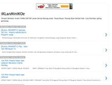 Tablet Screenshot of iklankoemini.blogspot.com