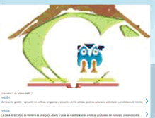 Tablet Screenshot of casaculturamonteria.blogspot.com