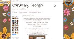 Desktop Screenshot of cardsbygeorgia.blogspot.com