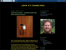 Tablet Screenshot of johngsramblings.blogspot.com