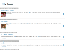 Tablet Screenshot of littlelangs.blogspot.com