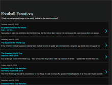 Tablet Screenshot of footballfanaticos.blogspot.com