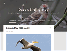 Tablet Screenshot of davesbirdingblog.blogspot.com