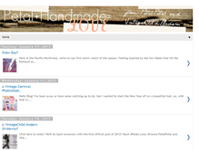 Tablet Screenshot of petalhandmadelove.blogspot.com