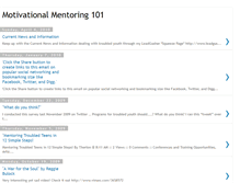 Tablet Screenshot of motivationalmentoring101com.blogspot.com