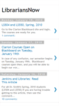 Mobile Screenshot of librariansnow.blogspot.com