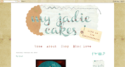 Desktop Screenshot of myjadiecakes.blogspot.com