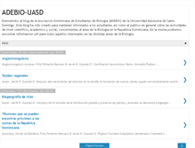 Tablet Screenshot of adebio-uasd.blogspot.com