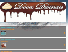 Tablet Screenshot of docedivinais.blogspot.com