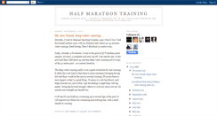 Desktop Screenshot of mike-k-halfmarathon.blogspot.com