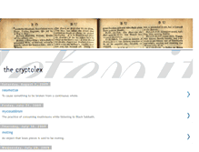Tablet Screenshot of cryptolex.blogspot.com