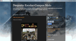 Desktop Screenshot of desportoescolar-camposmelo.blogspot.com