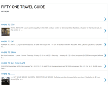 Tablet Screenshot of fiftyonetravelguide.blogspot.com