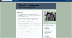 Desktop Screenshot of capecodmakeover.blogspot.com