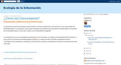 Desktop Screenshot of ecologadelainformacin.blogspot.com