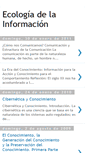 Mobile Screenshot of ecologadelainformacin.blogspot.com