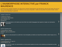 Tablet Screenshot of anamorphoseinteractive.blogspot.com