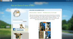Desktop Screenshot of diadegatoetodoodia.blogspot.com